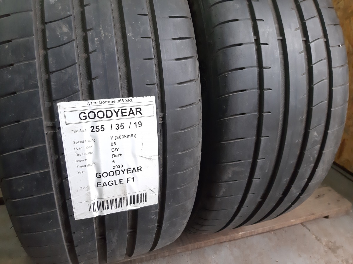 Придбати вживані шини Good Year Eagle F1 Asymmetric 3 RFT  255/35 R 19
