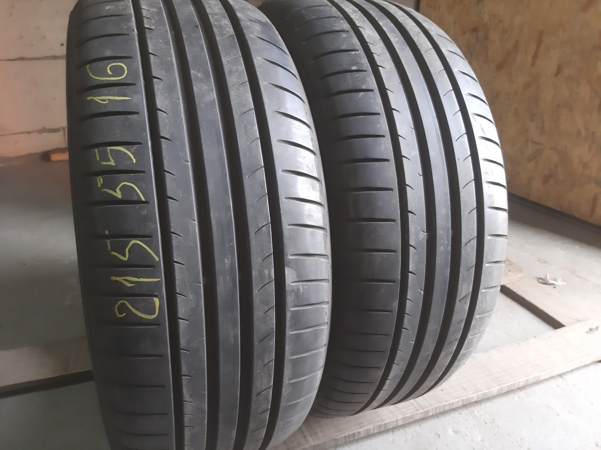 Придбати вживані шини Dunlop Sport Blue Response    215/55 R 16