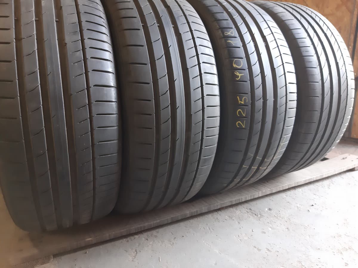 Вживані шини з Європи Continental Conti Sport Contact 5    225/40 R 18