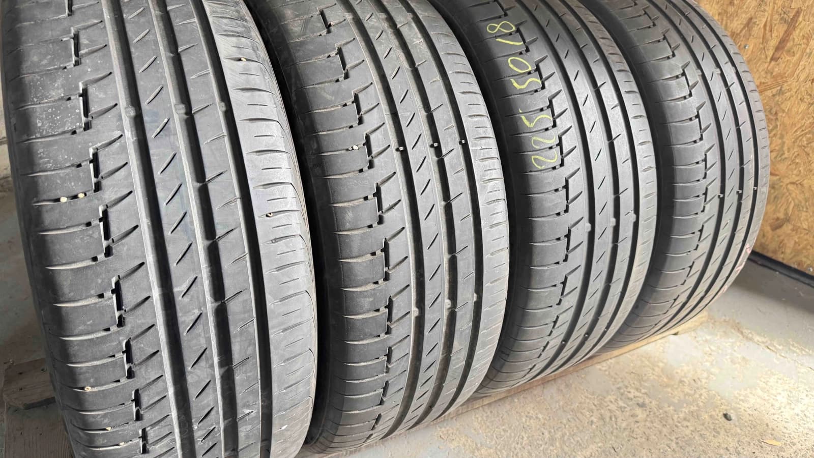 Вживані шини з Європи Continental Premium Contact 6 225/50 R 18