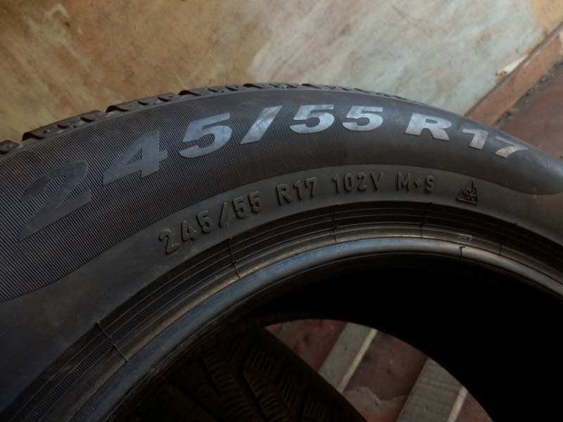 Вживані шини Pirelli Sottozero Winter 240 245/55 R 17