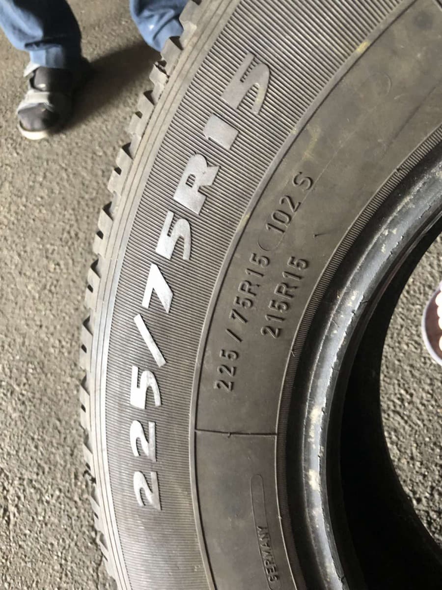 Вживані шини Fulda Tramp 4*4 MIX 225/75 R 15