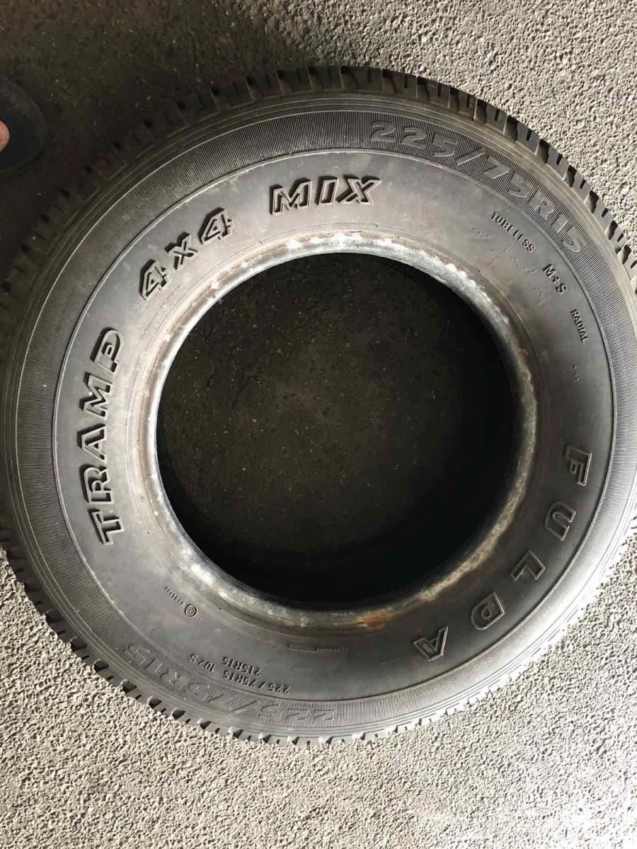 Вживані шини Fulda Tramp 4*4 MIX 225/75 R 15