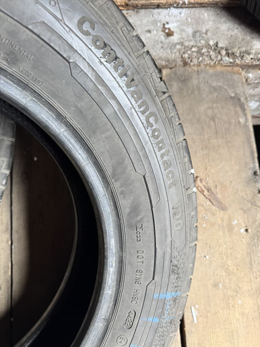 Вживані шини Continental ContiVanContact 100 195/75 R 16C