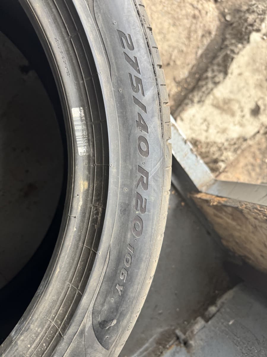Вживані шини Pirelli PzeroTm 275/40 R 20