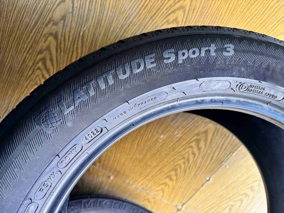 Вживані шини Michelin Latitude Sport 3 255/50 R 19