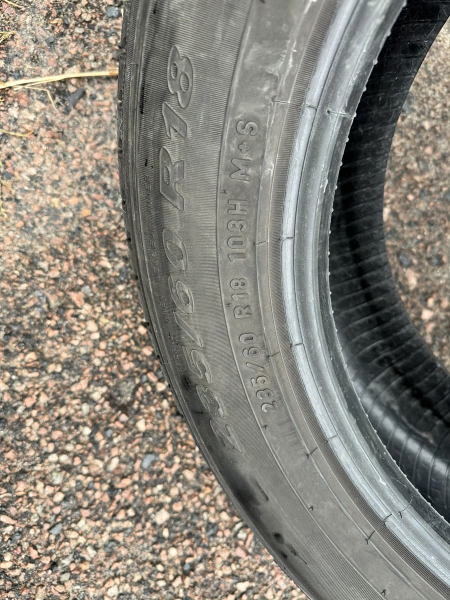 Вживані шини Pirelli Scorpion verde AllSeason 235/60 R 18