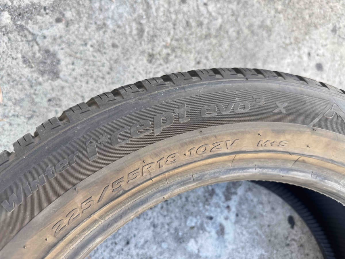 Вживані шини Hankook Winter I cept EVO 3 225/55 R 18