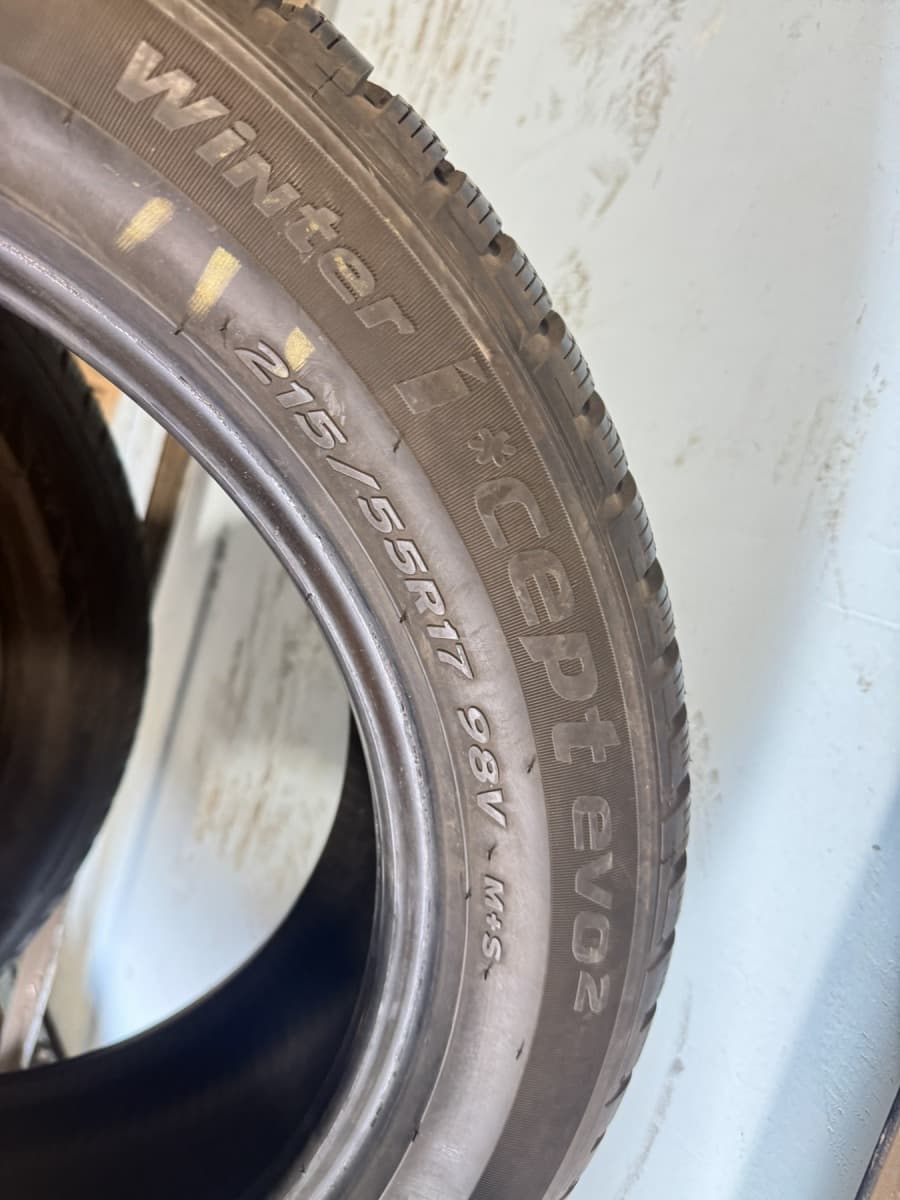 Вживані шини Hankook Winter i*cept evo 2 215/55 R 17