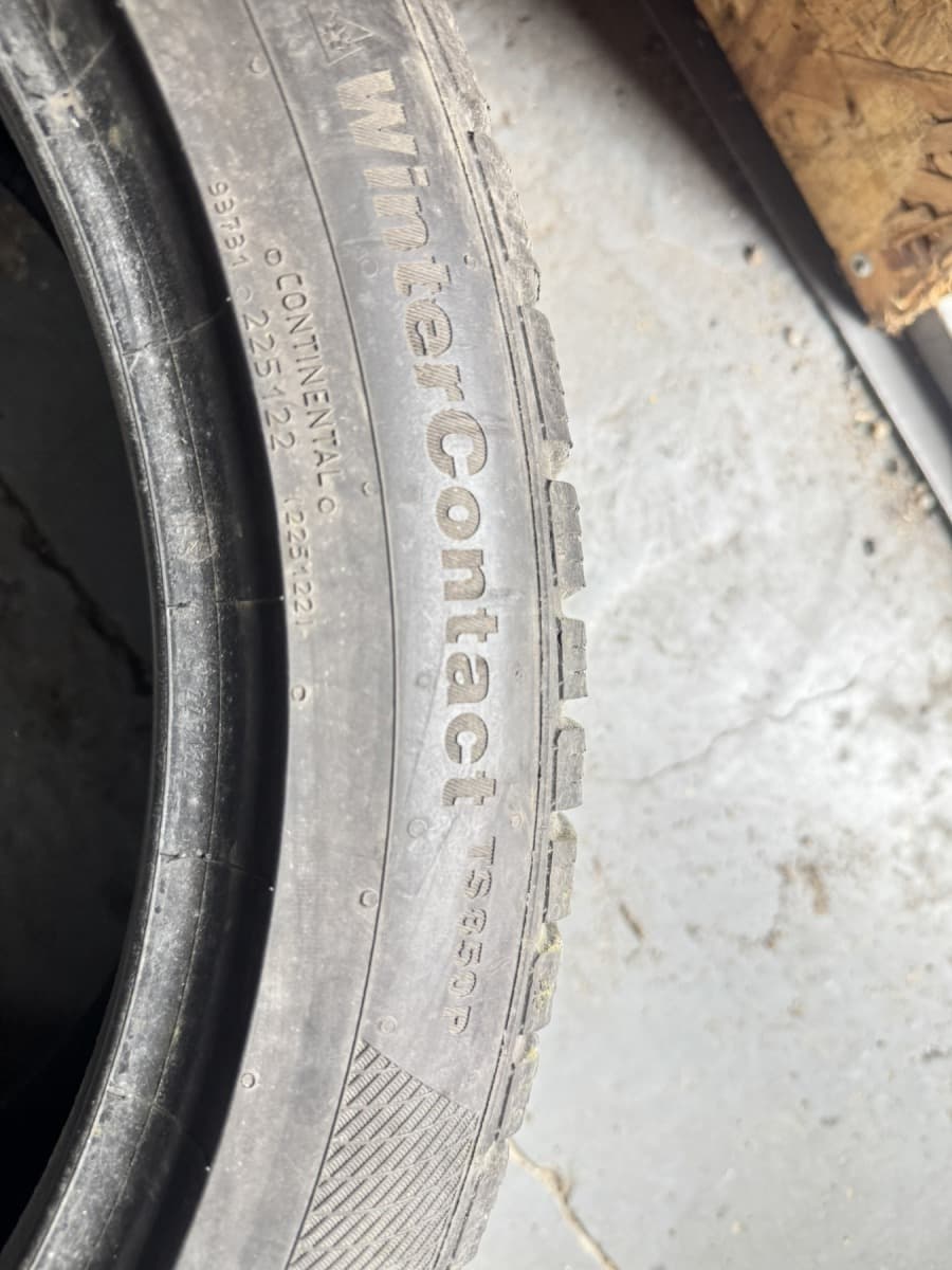 Вживані шини Continental WinterContact TS850P 245/40 R 18