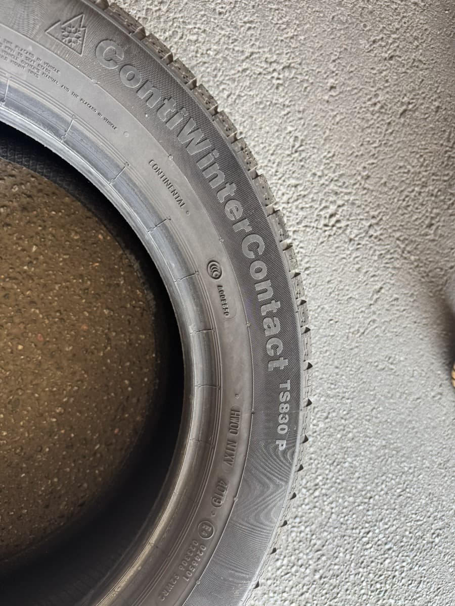 Вживані шини Continental ContiWinterContact TS 830P 225/55 R 17