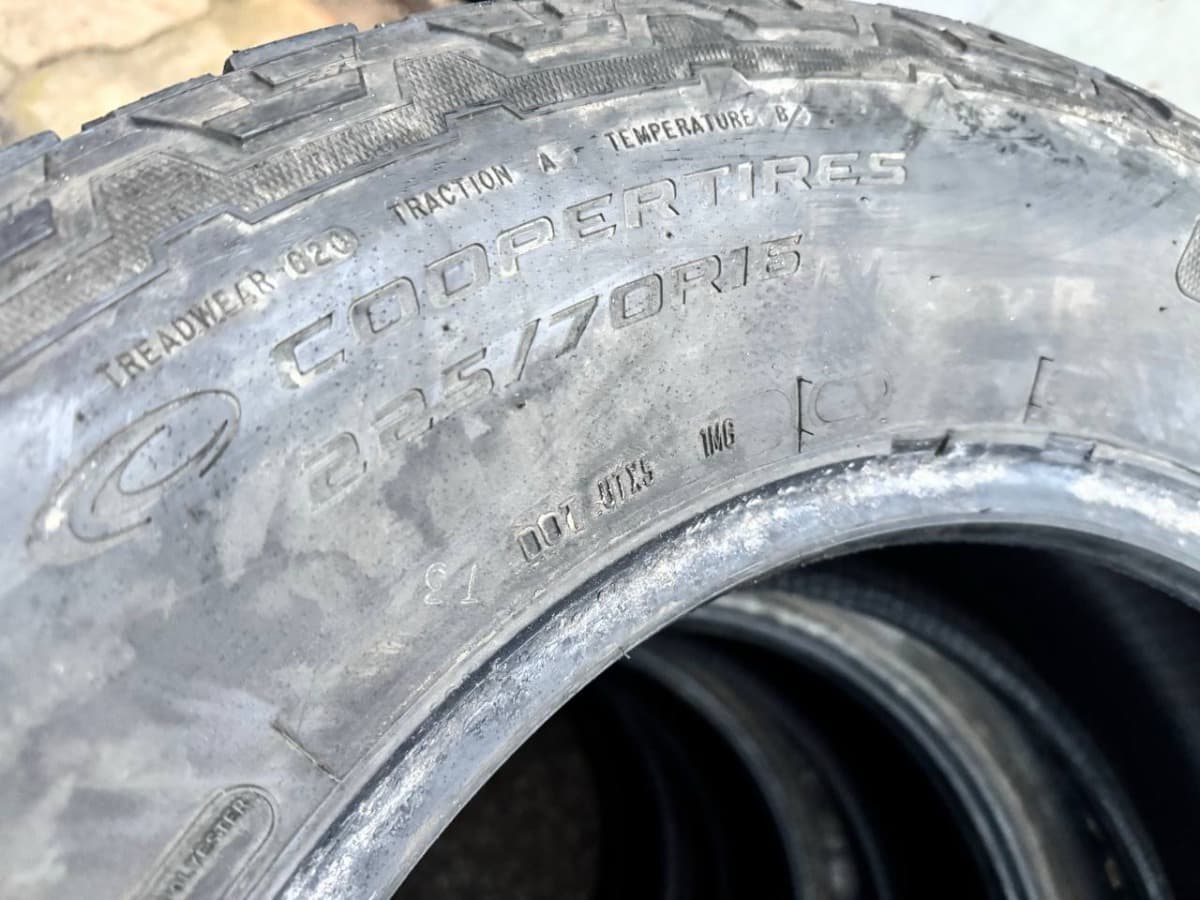 Вживані шини Cooper Discoverer AT 3 225/70 R 16