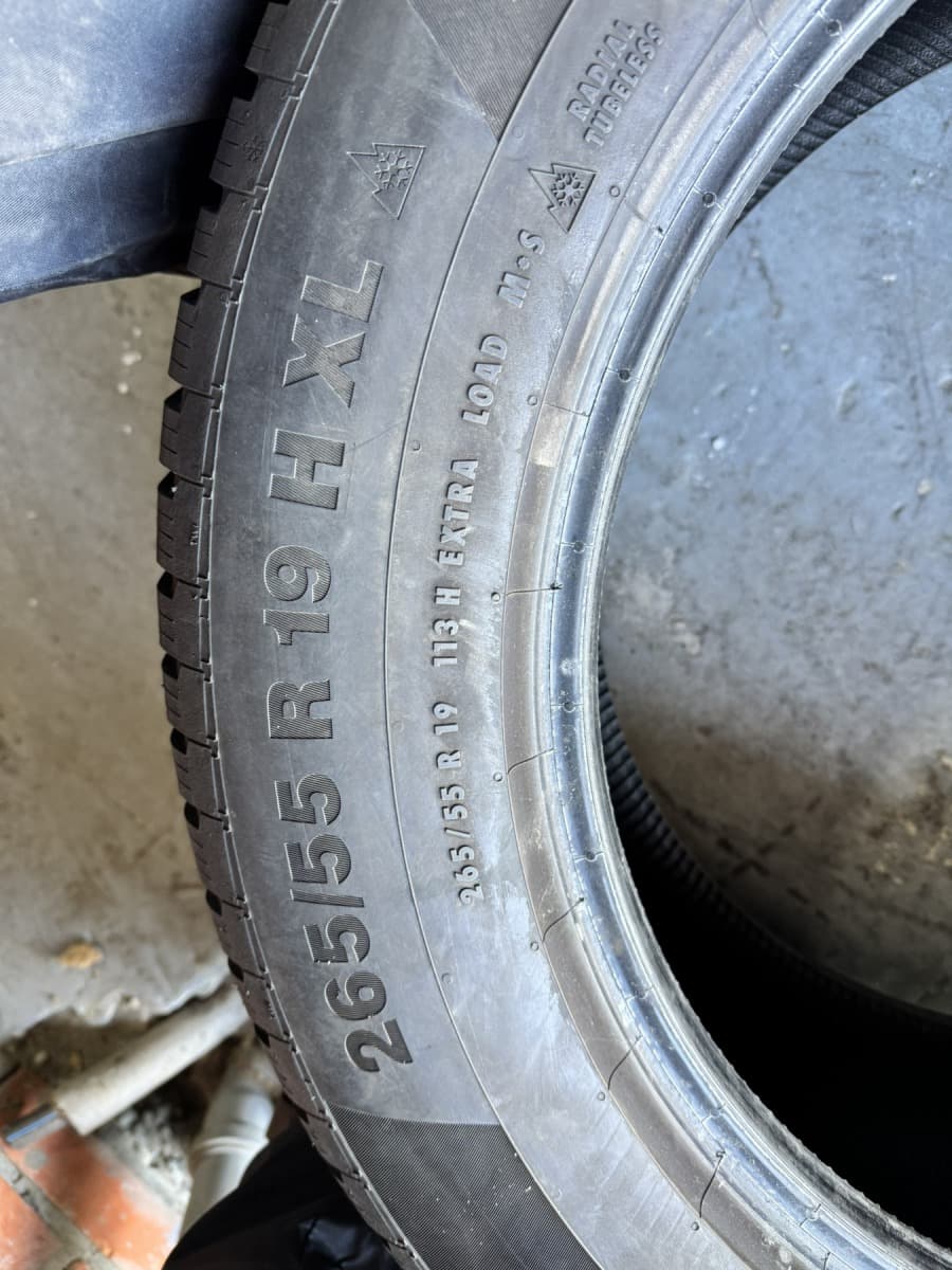 Вживані шини Continental WinterContact TS850P  265/55 R 19