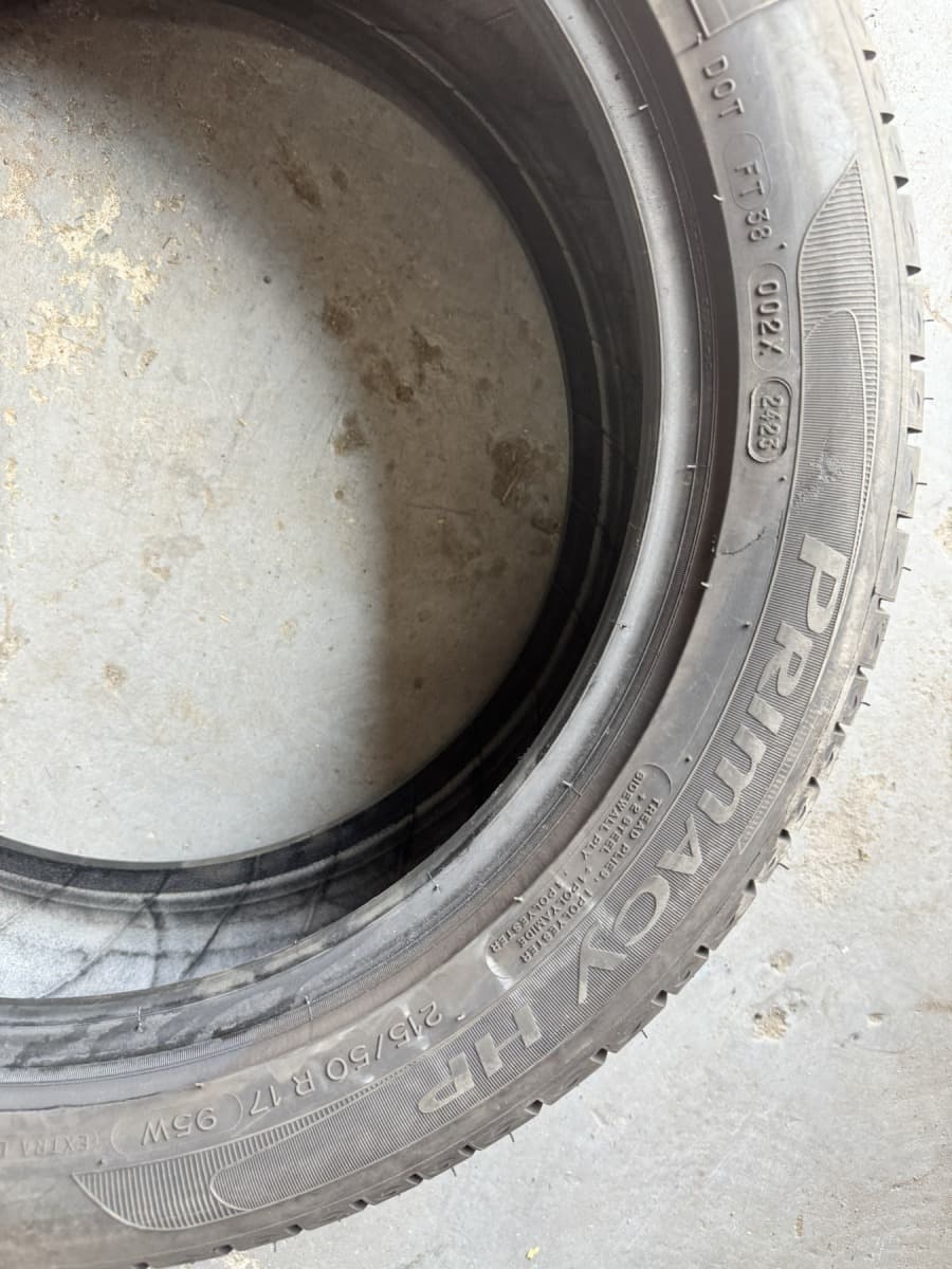 Вживані шини Michelin Primacy HP   215/50 R 17