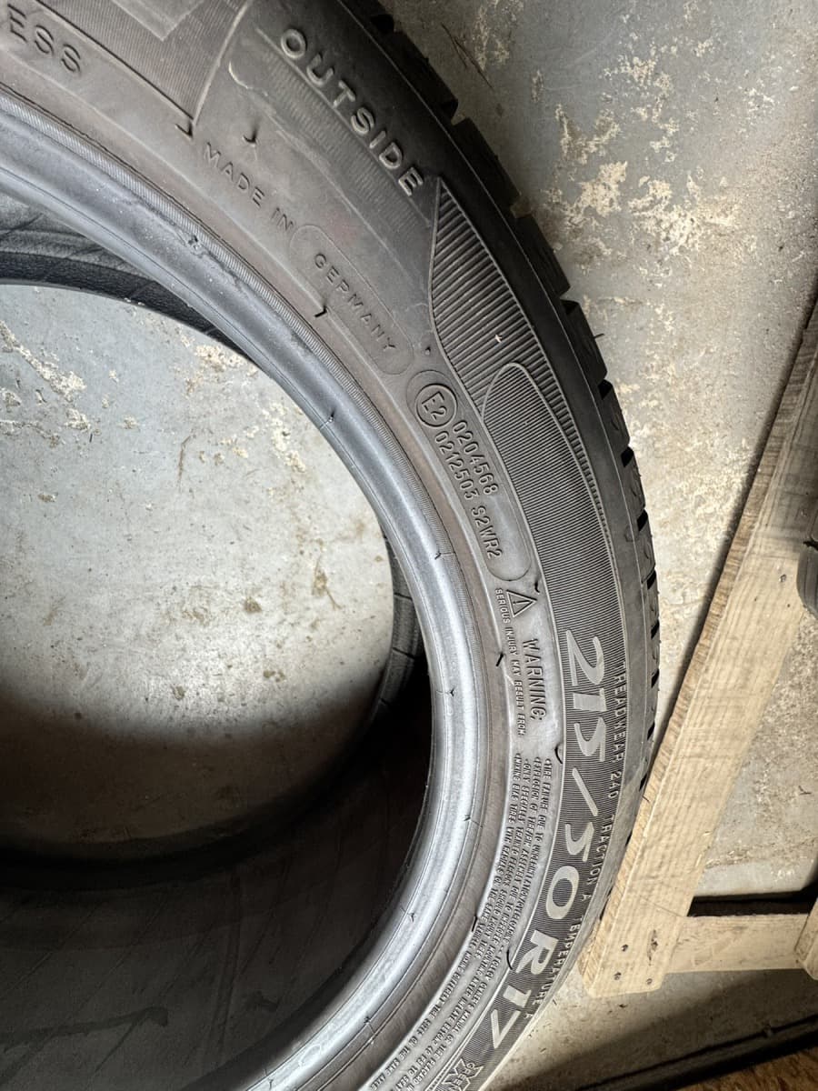 Вживані шини Michelin Primacy HP   215/50 R 17