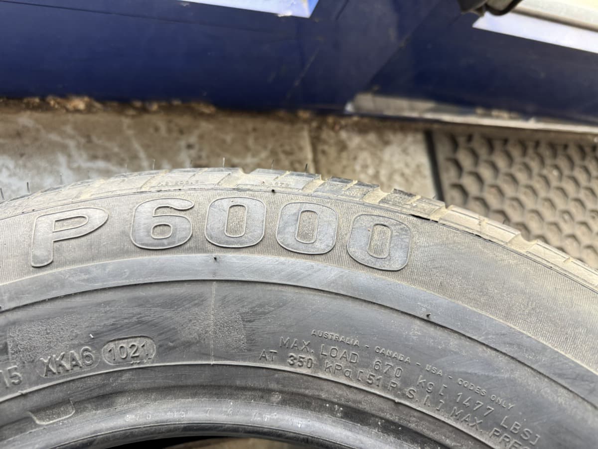 Вживані шини Pirelli P6000 205/65 R 15