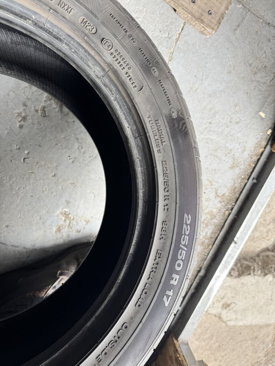 Вживані шини Continental ContiPremiumСontact 2   225/50 R 17