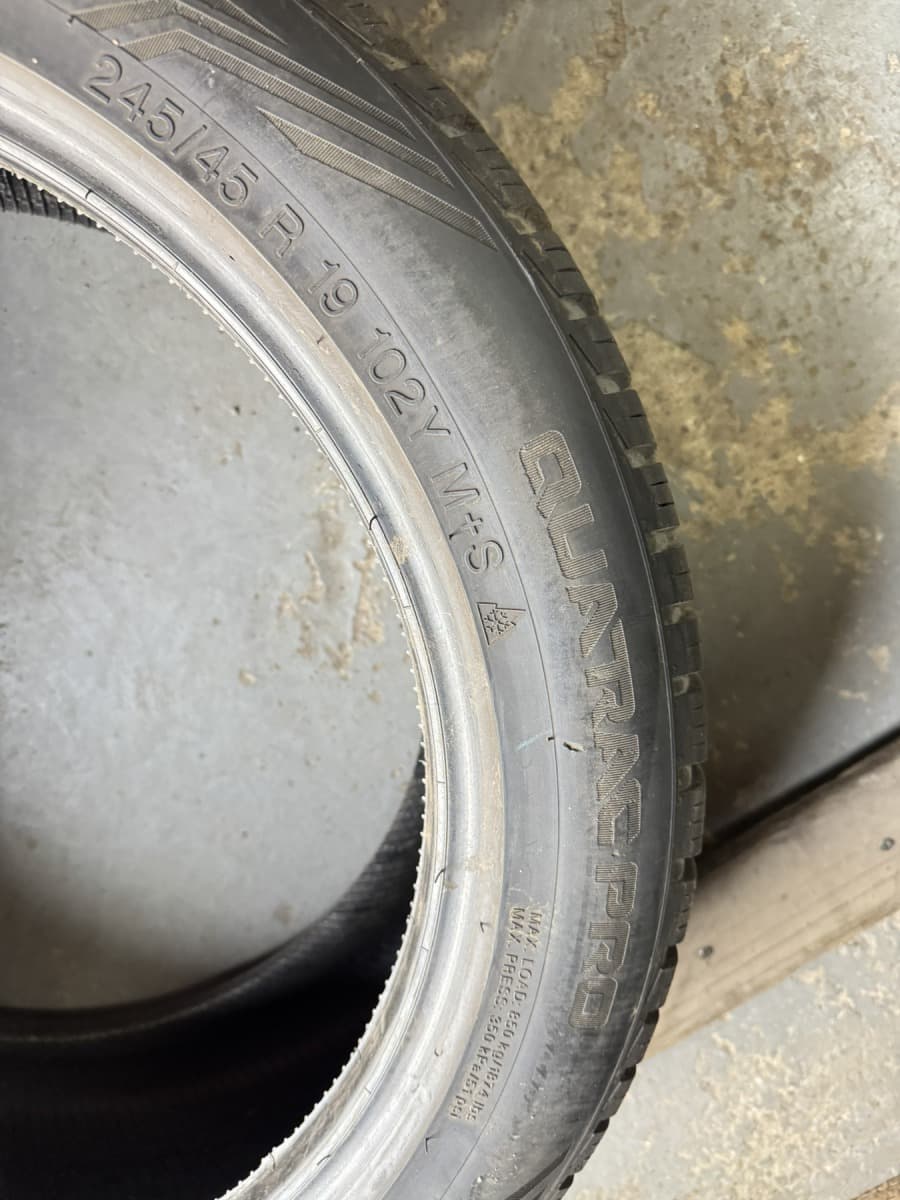 Вживані шини Vredestein Giugiaro Design   245/45 R 19