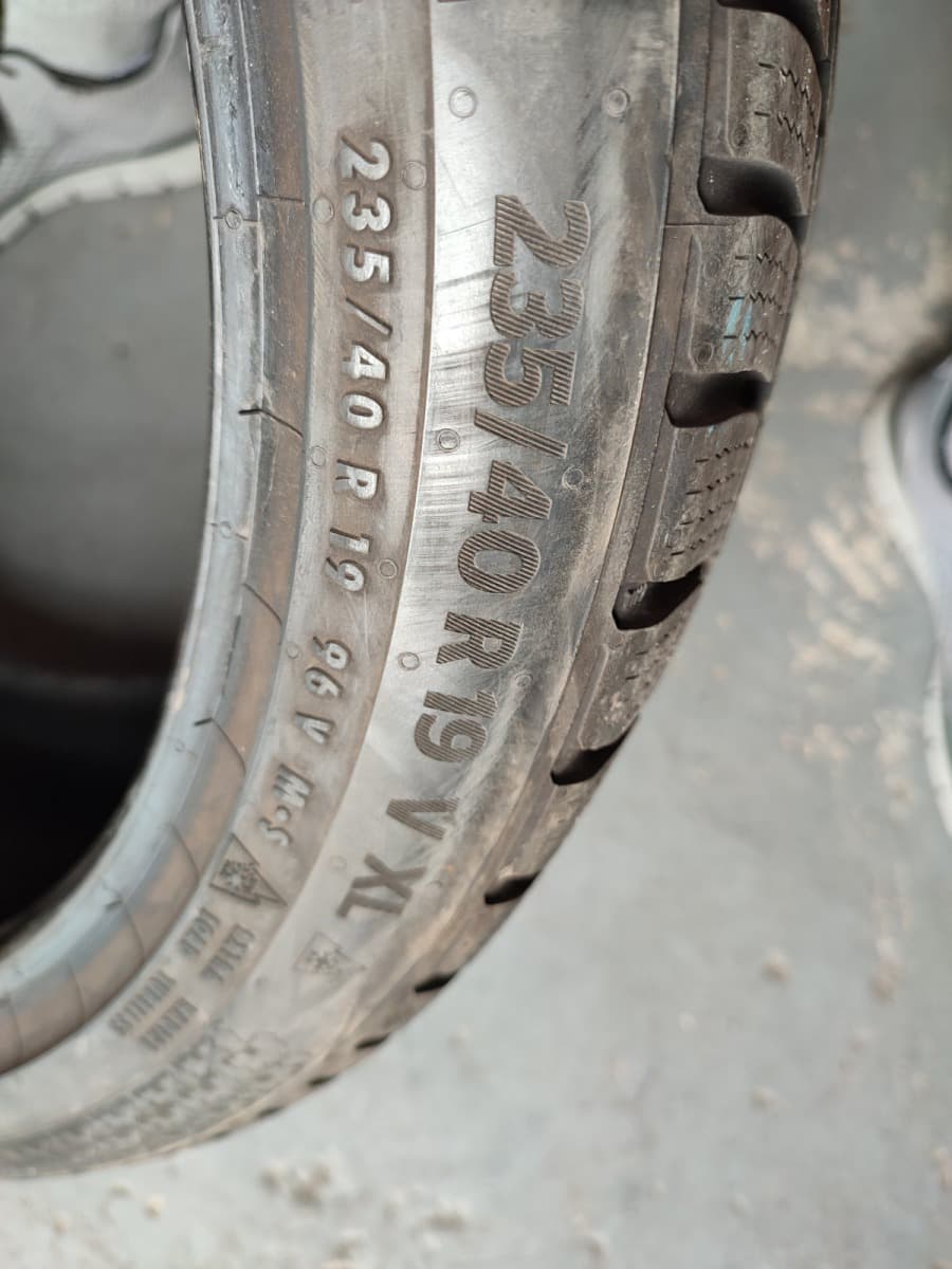 Вживані шини Continental WinterContact TS 870P    235/40 R 19