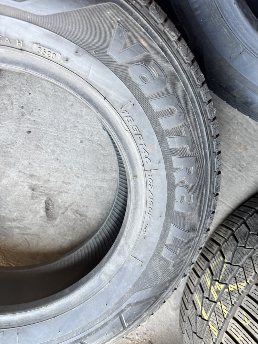 Вживані шини Hankook Vantra LT   185/0 R 14C