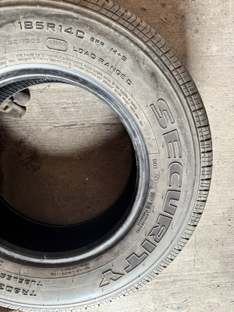 Вживані шини Security … 185/0 R 14C