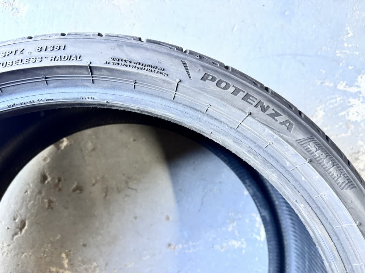 Вживані шини Bridgestone Potenza Sport 265/30 R 20