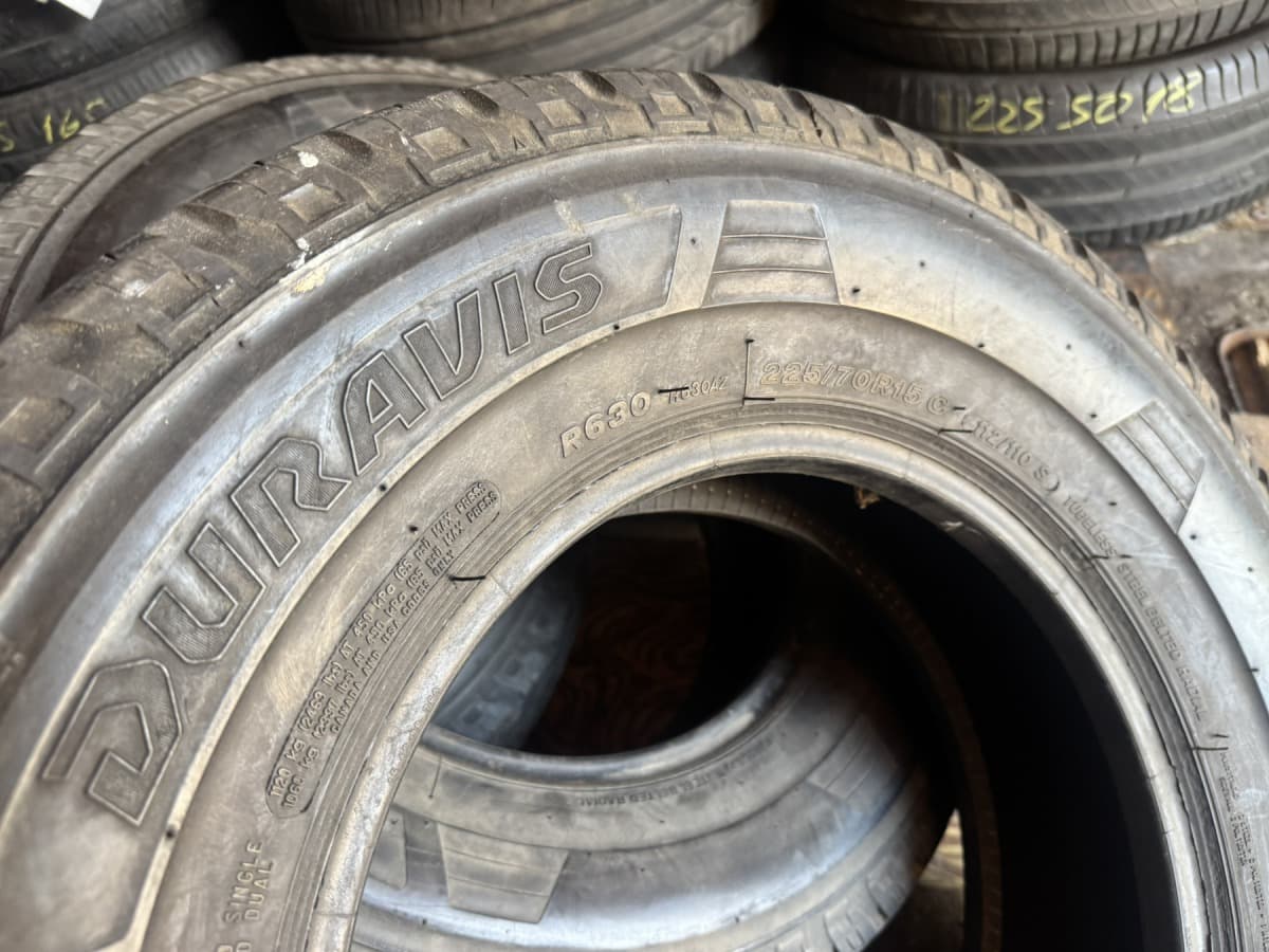 Вживані шини Bridgestone Duravis R630  225/70 R 15C