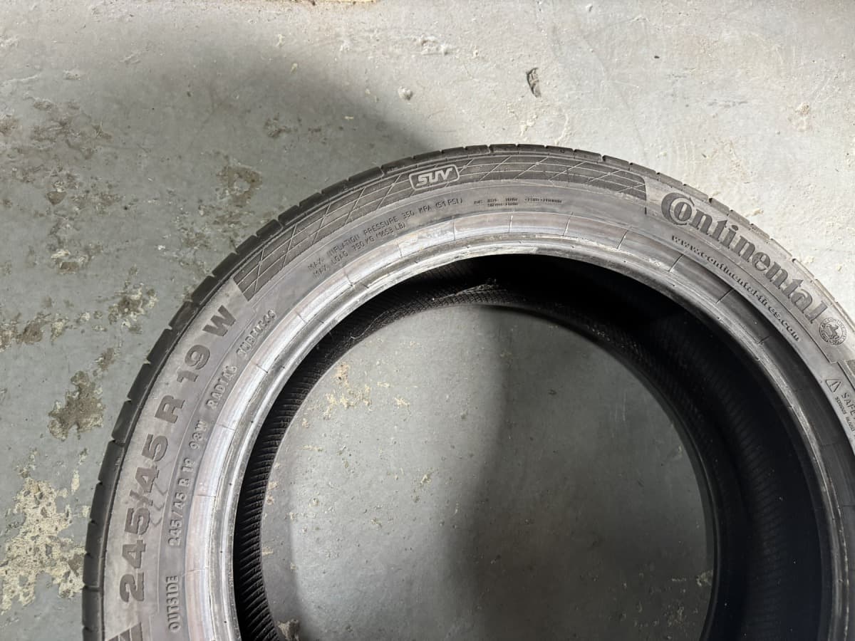 Вживані шини Continental Conti Sport Contact 5 245/45 R 19
