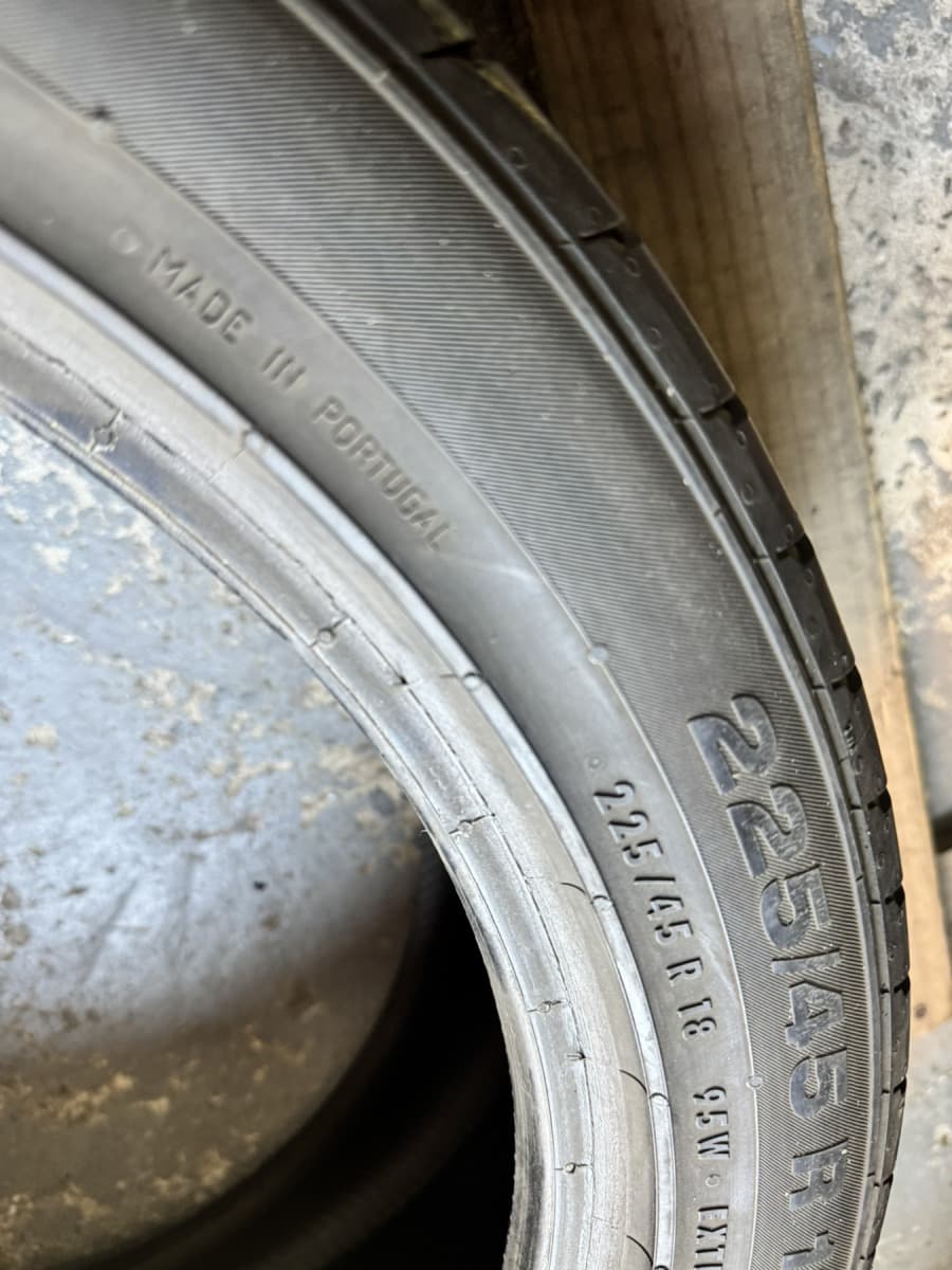 Вживані шини Continental ContiSportContact 3 225/45 R 18
