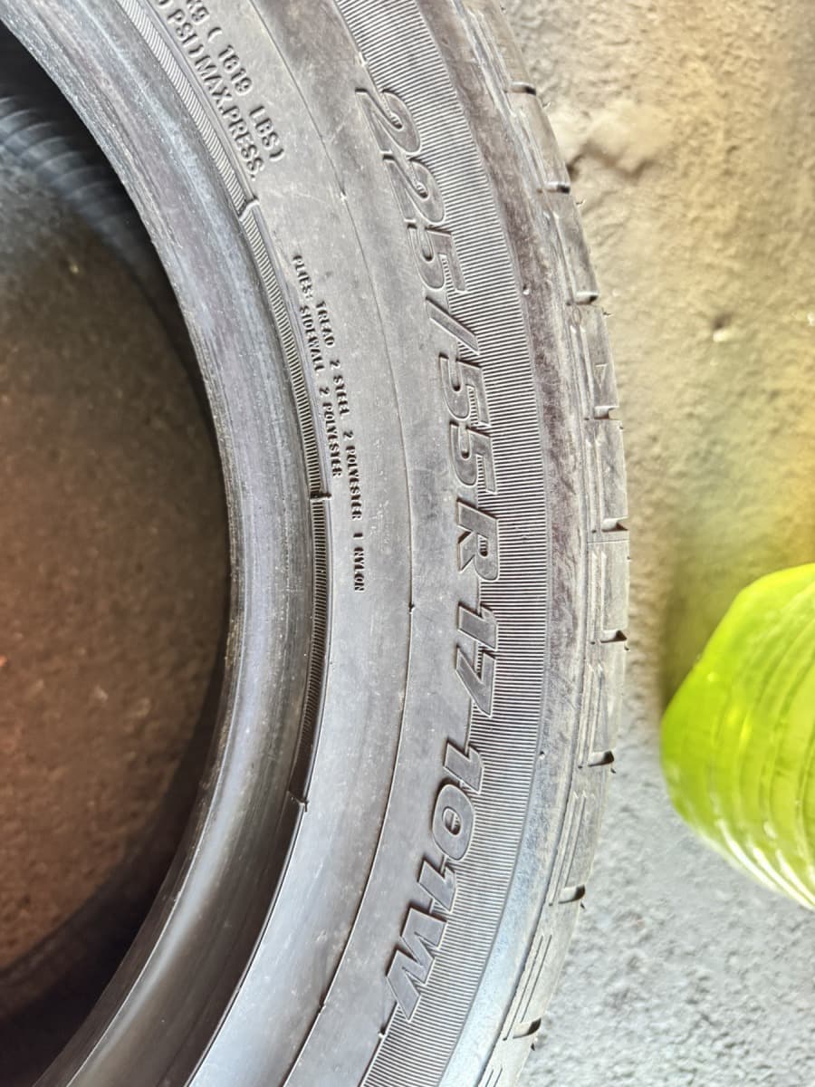 Вживані шини TOYO Proxes C1S 225/55 R 17