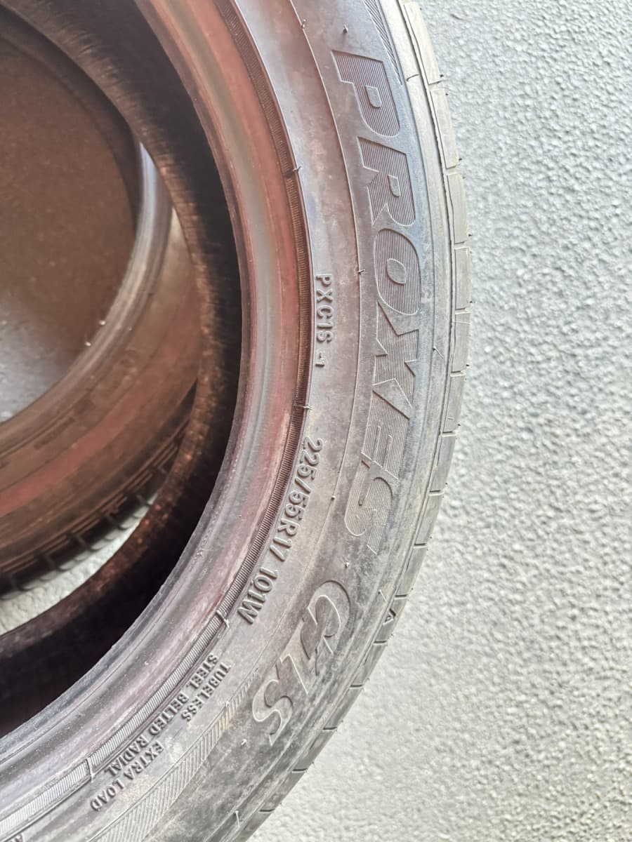 Вживані шини TOYO Proxes C1S 225/55 R 17
