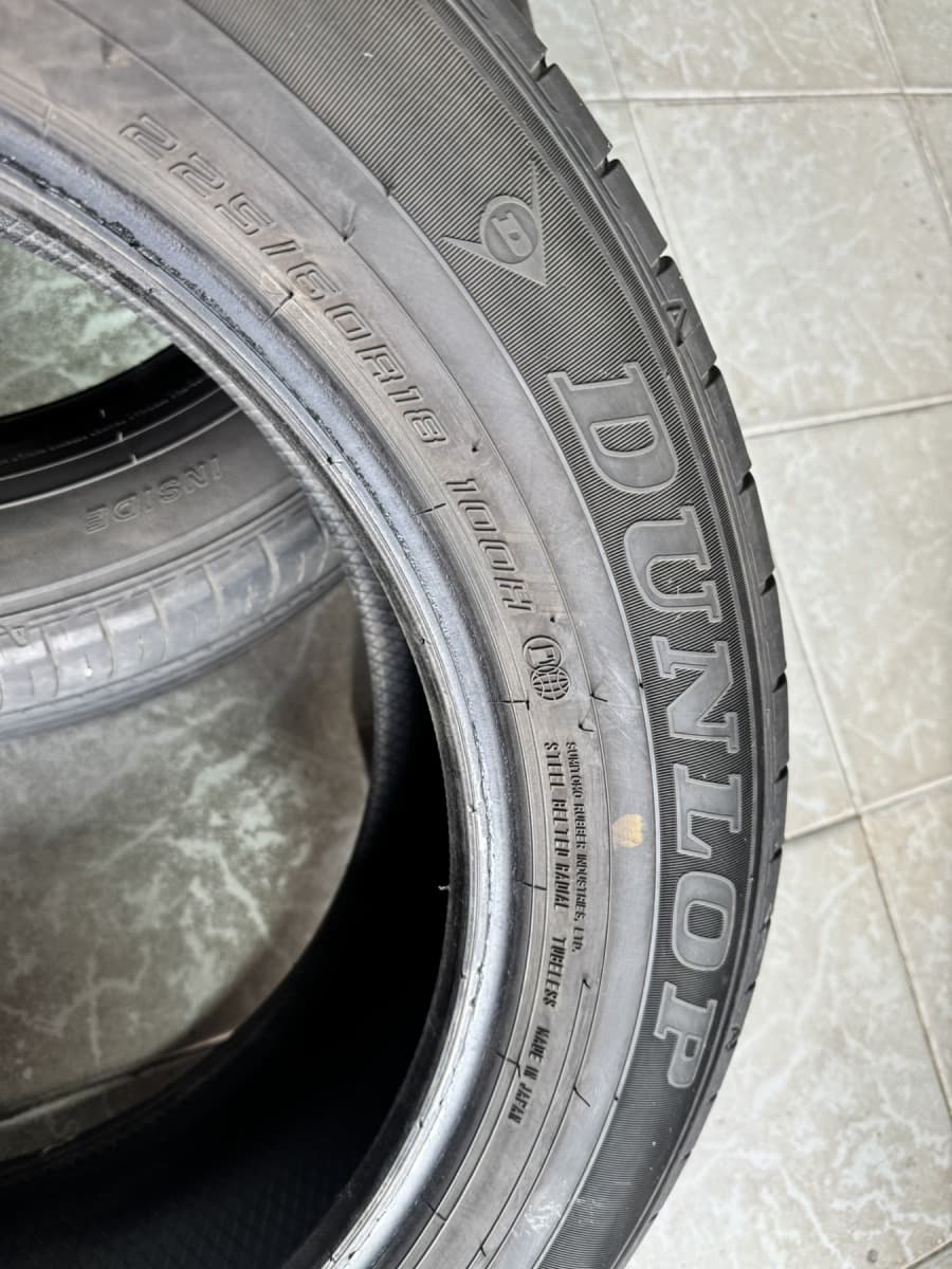 Вживані шини Dunlop Grandtrek PT 30     225/60 R 18