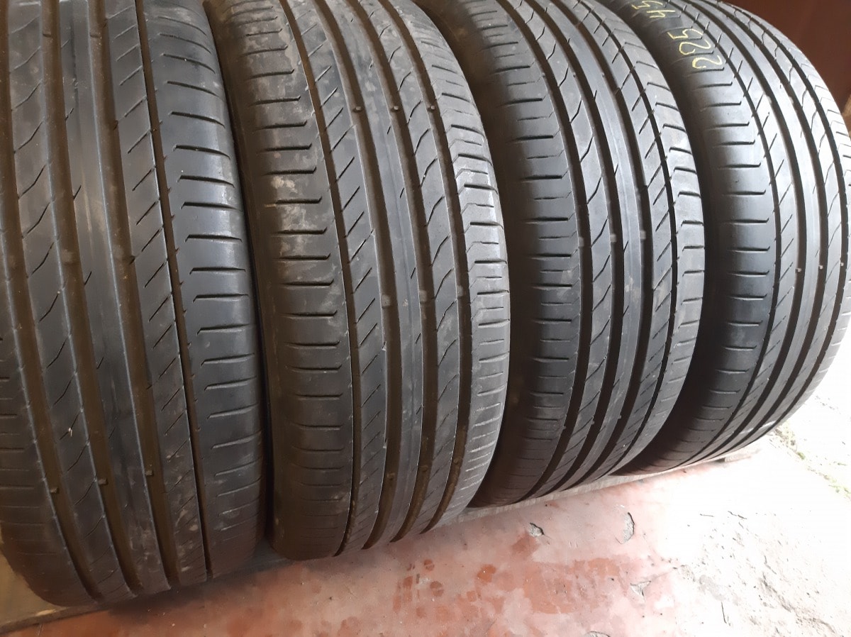 Вживані шини з Європи Continental ContiSportContact 5 225/45 R 19