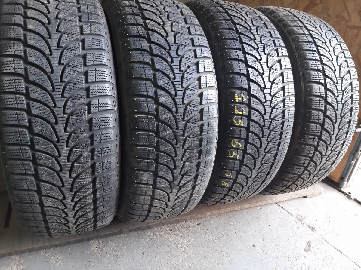 Вживані шини з Європи Bridgestone BlizzakLM-80EVO   225/55 R 18