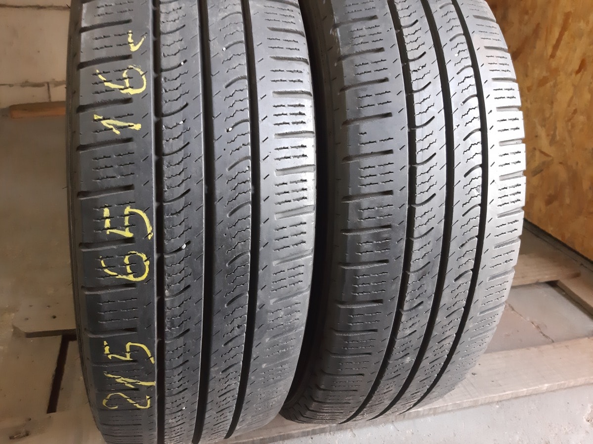 Вживані шини з Європи Pirelli Carier All season 215/65 R 16C