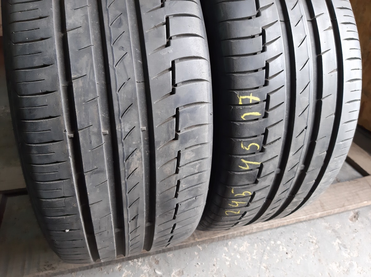 Вживані шини з Європи Continental Premium Contact 6…   245/45 R 17