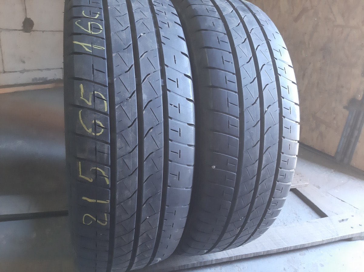 Вживані шини з Європи Bridgestone Duravis R660 Eco.  … 215/65 R 16C
