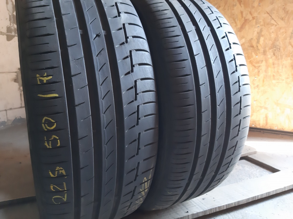 Вживані шини з Європи Continental Premium Contact 6  .  225/50 R 17