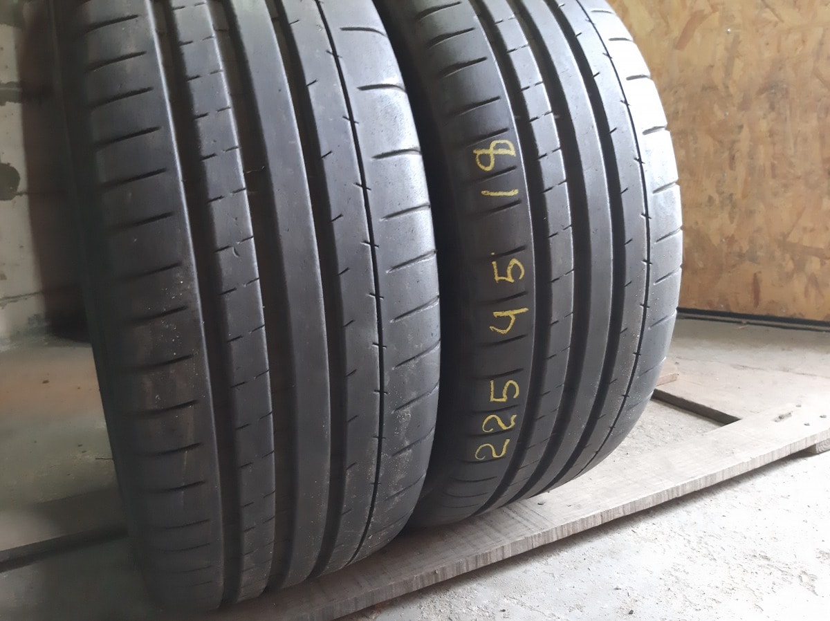 Вживані шини з Європи Michelin Pilot Super Sport      225/45 R 18