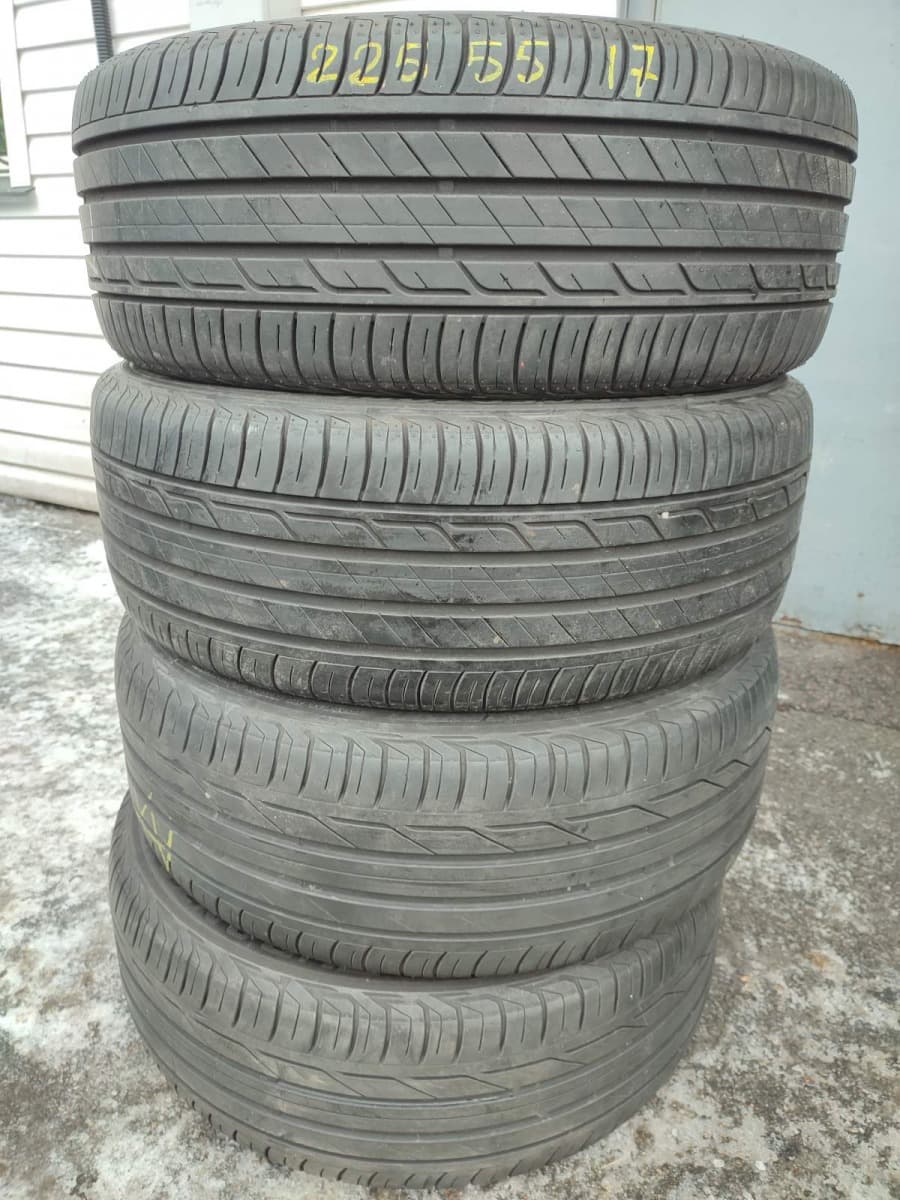 Придбати вживані шини Bridgestone Turanza T001 225/55 R 17 Вживані шини з Європи Bridgestone Turanza T001 225/55 R 17