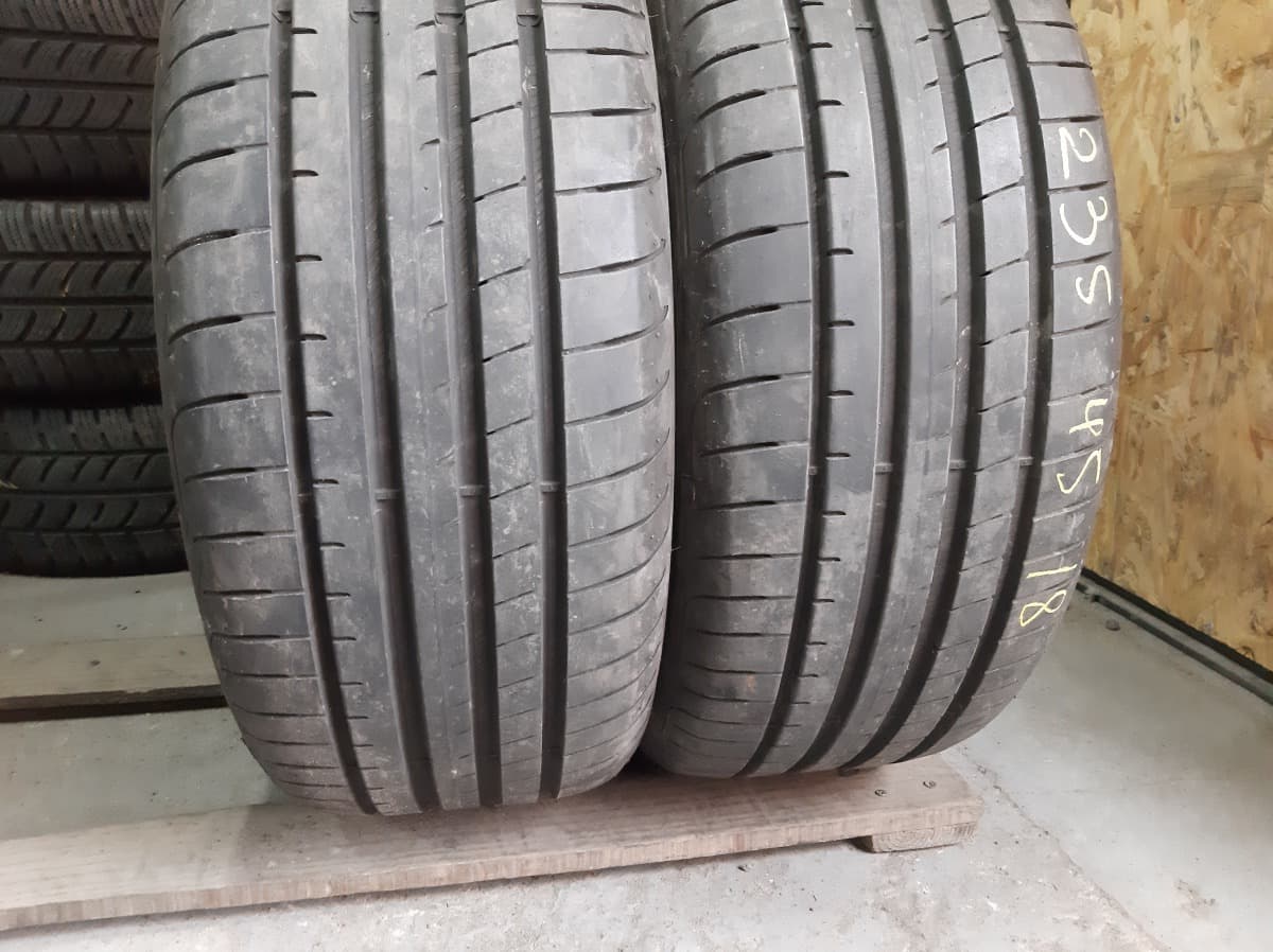 Придбати вживані шини GoodYear Eagle F1 Asymmetric 3 . . 235/45 R 18 Вживані шини з Європи GoodYear Eagle F1 Asymmetric 3 . . 235/45 R 18