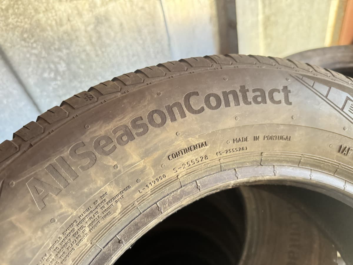 Шини б/у Continental AllSeasonContact 185/70 R 14 Вживані шини Continental AllSeasonContact 185/70 R 14