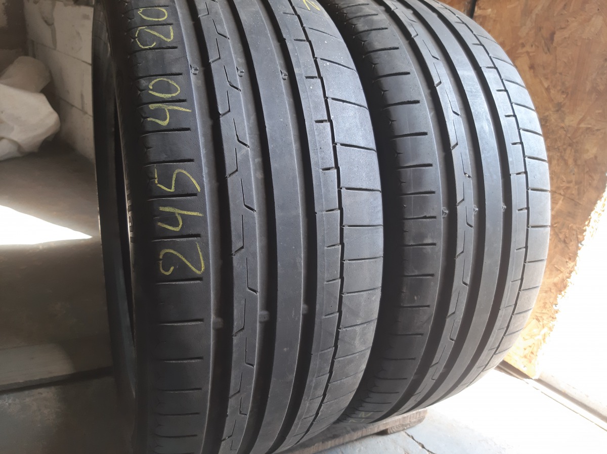 Придбати вживані шини Continental Sport Contact 6 245/40 R 20 Вживані шини з Європи Continental Sport Contact 6 245/40 R 20