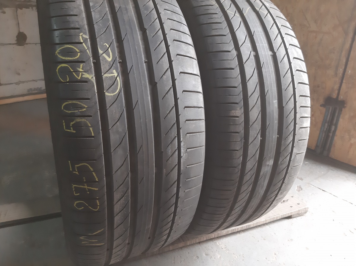 Придбати вживані шини Continental Conti Sport Contact 5 275/50 R 20 Вживані шини з Європи Continental Conti Sport Contact 5 275/50 R 20
