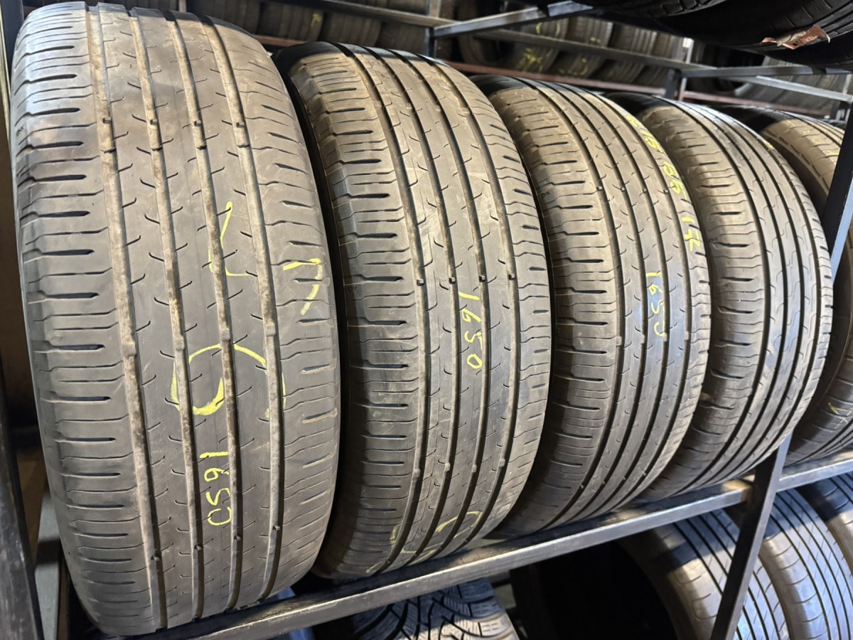 Придбати вживані шини Continental Eco Contact 6 .  …  215/55 R 17 Вживані шини з Європи Continental Eco Contact 6 .  …  215/55 R 17