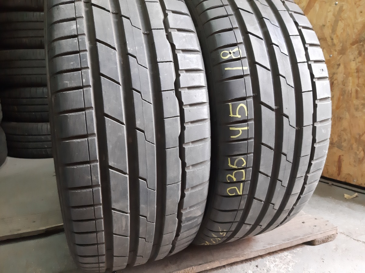 Придбати вживані шини Hankook Ventus S1 EVO 3    /  235/45 R 18 Вживані шини з Європи Hankook Ventus S1 EVO 3    /  235/45 R 18