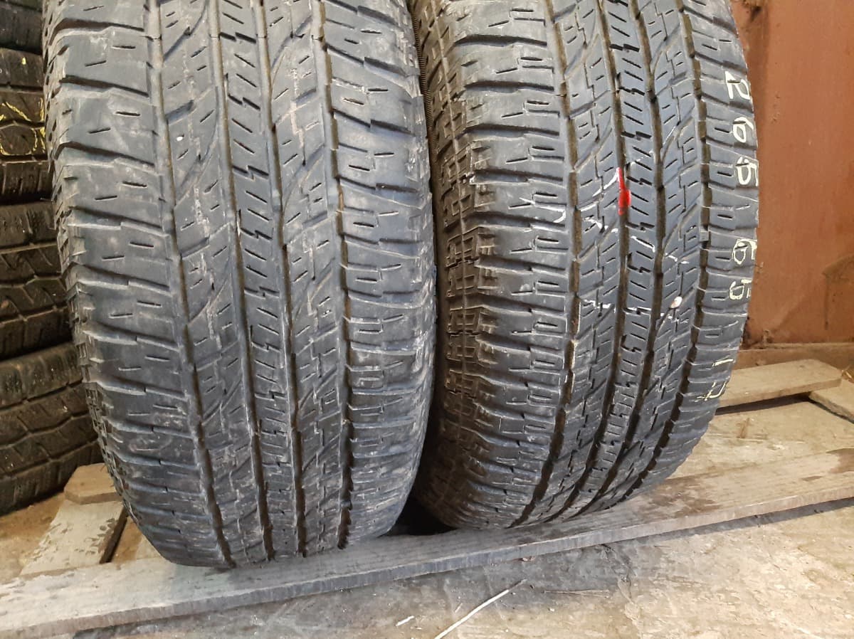 Придбати вживані шини Yokohama Geolendar A/T 265/65 R 17 Вживані шини з Європи Yokohama Geolendar A/T 265/65 R 17