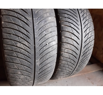 Шини на авто в хорошому стані Michelin Pilot Alpin 5 шириною 255 висотою 45 радіусом R 18 низькі ціни