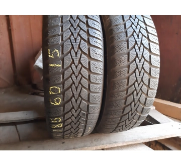 Шини на авто в хорошому стані Dunlop Winter Response  шириною 185 висотою 60 радіусом R 15 низькі ціни