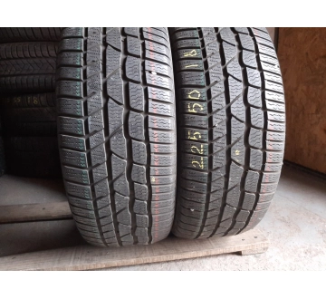 Шини на авто в хорошому стані Continental ContiWinterContactTS830 P шириною 225 висотою 50 радіусом R 18 низькі ціни